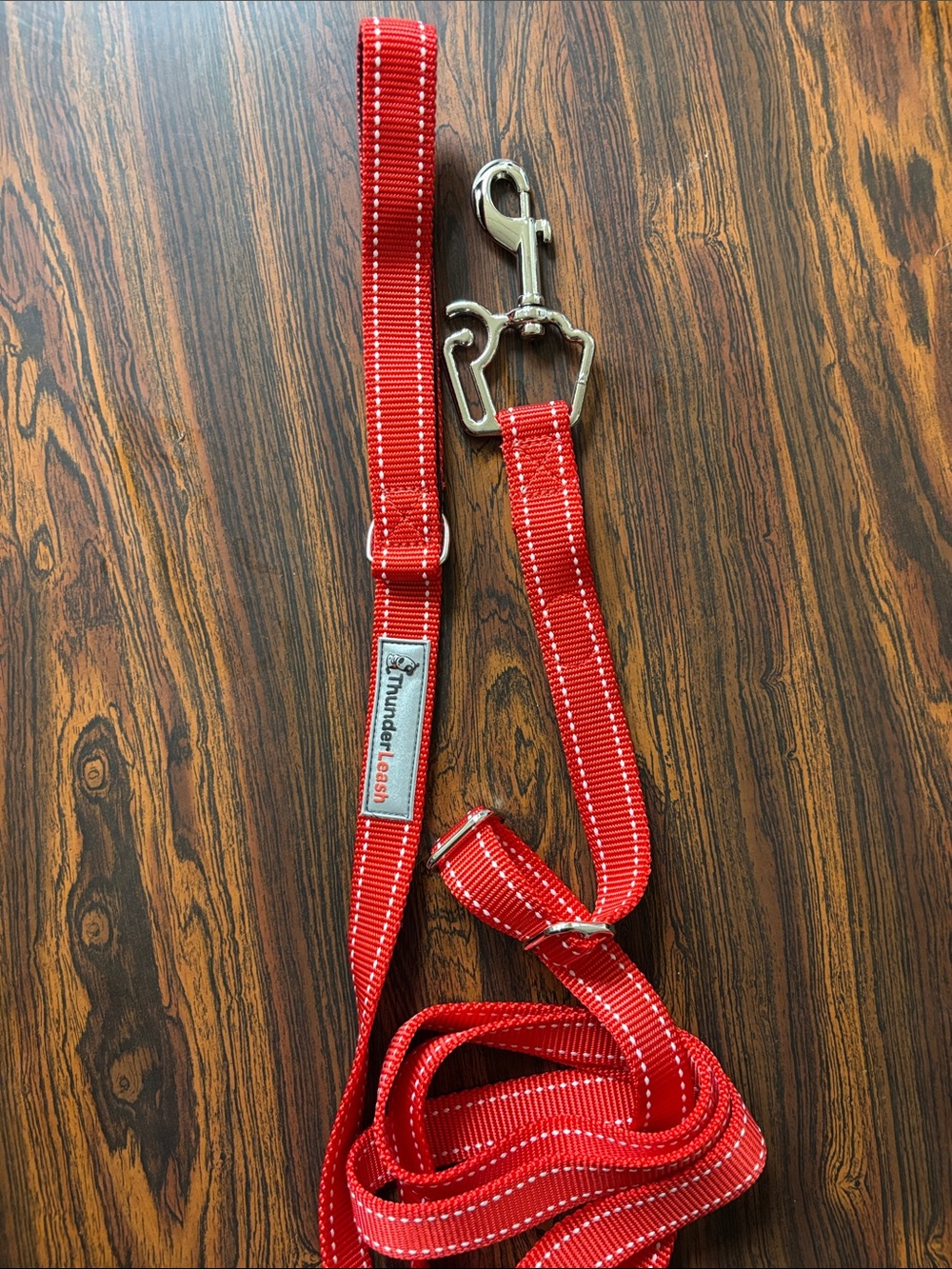 Thunder Leash Red Dog Leash Like New